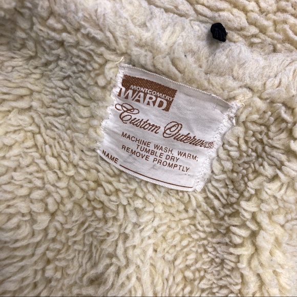 Montgomery Ward Denim Wool Jacket - Picture 9 of 11